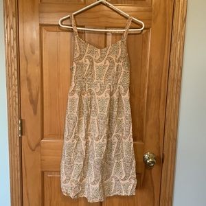 Pink summer maternity dress